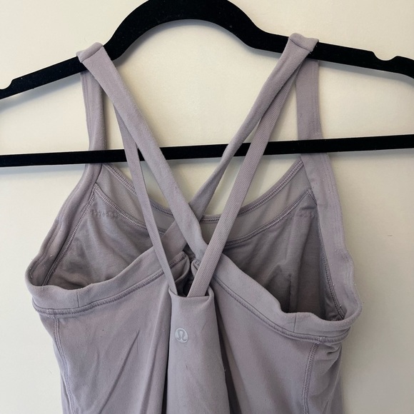 Lululemon Rally Your Heart Tank in Mauve Size 6 - Picture 6 of 8